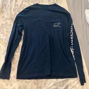 Navy Vineyard Vines Long Sleeve